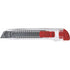 Translucent plastic cutter, red