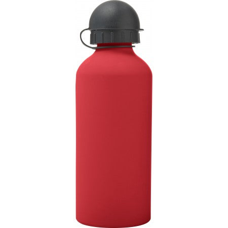 Aluminium water bottle (600 ml), red