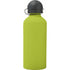 Aluminium water bottle (600 ml), lime