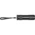 Aluminium metallic LED torch, black