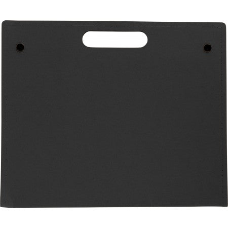 Cardboard writing folder, black