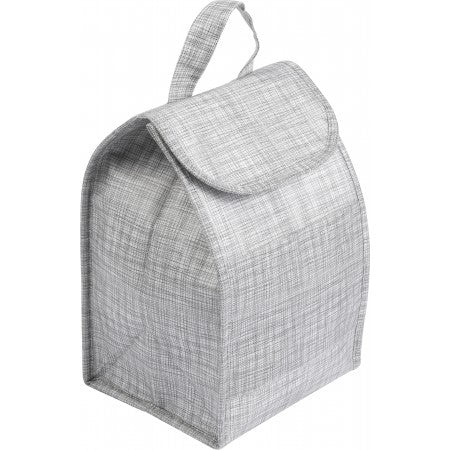 Lunch bag and cooling bag in one, grey