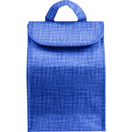 Lunch bag and cooling bag in one, blue