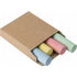 Set of sidewalk chalk, brown