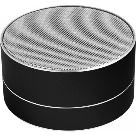 Aluminium wireless speaker, black
