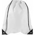 Nonwoven (80 gr/m?) drawstring backpack, white