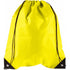 Nonwoven (80 gr/m?) drawstring backpack, yellow