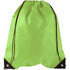 Nonwoven (80 gr/m?) drawstring backpack, lime