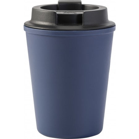 Plastic travel mug (350 ml), blue