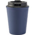 Plastic travel mug (350 ml), blue