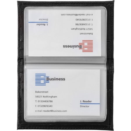 Credit card holder, black