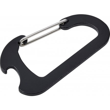 Aluminium bottle opener, black