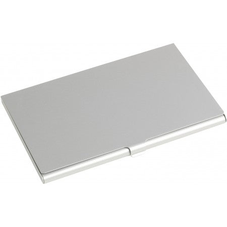 Aluminium card holder, silver