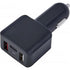ABS USB car charger, black - BRANIO