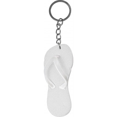 Flip-flop key holder, white