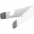 Tablet and smartphone holder, white