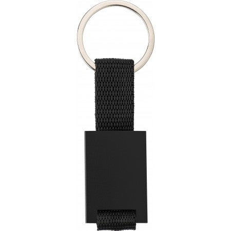 Aluminium key holder, black