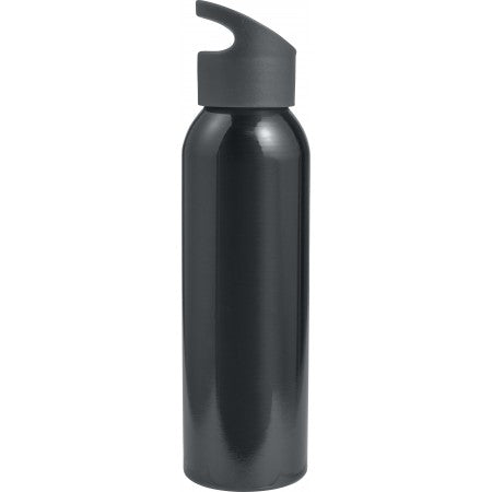Aluminium water bottle (650 ml), black