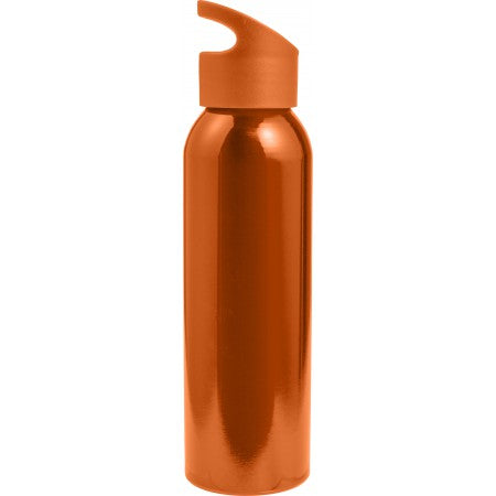Aluminium water bottle (650 ml), orange