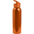 Aluminium water bottle (650 ml), orange
