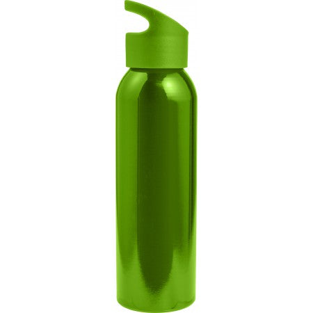 Aluminium water bottle (650 ml), lime