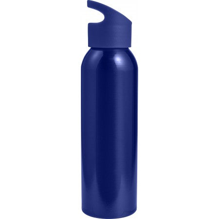 Aluminium water bottle (650 ml), cobalt blue