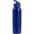 Aluminium water bottle (650 ml), cobalt blue