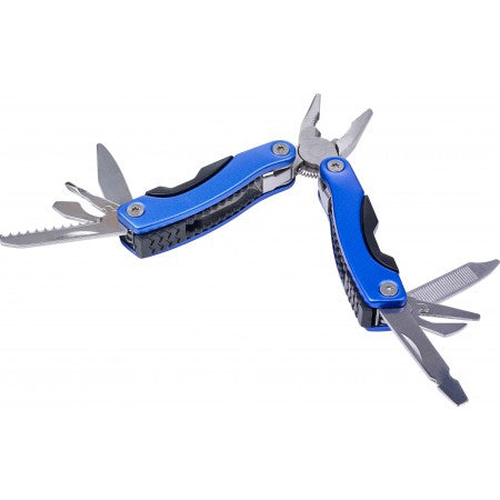 Compact multifunctional tool, cobalt blue