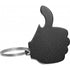 Aluminium key holder with bottle opener, black