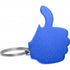 Aluminium key holder with bottle opener, cobalt blue