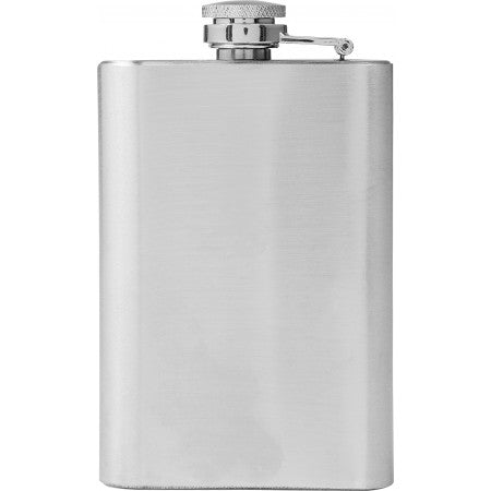 Stainless steel flask (100 ml), silver