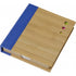 Note block with sticky notes, cobalt blue