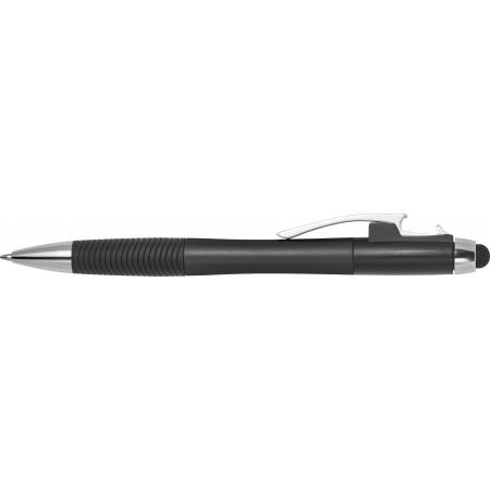 ABS pen with multiple functions, black - BRANIO