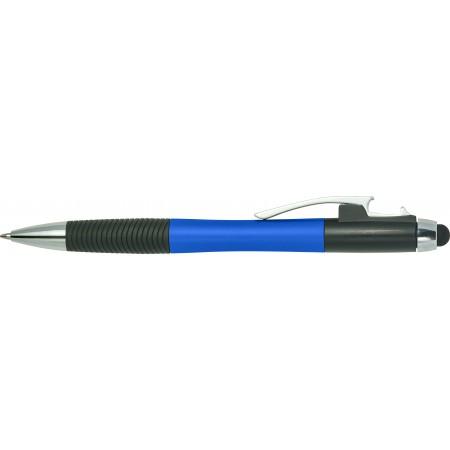 ABS pen with multiple functions, cobalt blue - BRANIO