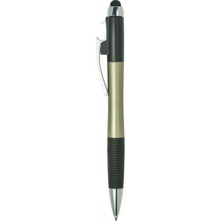 ABS pen with multiple functions, gun metal - BRANIO
