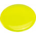 PVC button badge, yellow