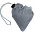 Foldable polyester (210D) shopping bag, grey