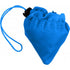 Foldable polyester (210D) shopping bag, blue