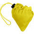 Foldable polyester (210D) shopping bag, yellow
