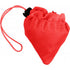 Foldable polyester (210D) shopping bag, red