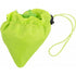 Foldable polyester (210D) shopping bag, lime