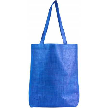 Nonwoven shopper, blue
