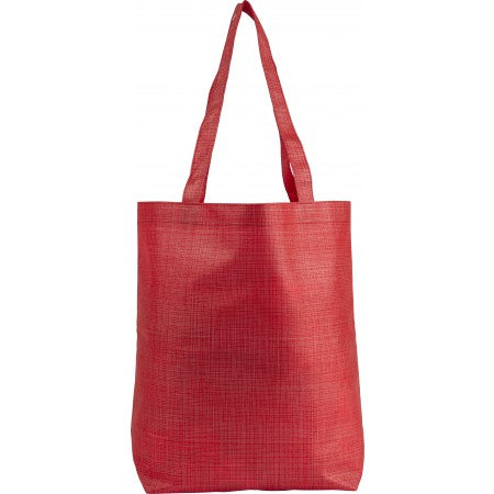 Nonwoven shopper, red