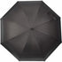 Automatic pongee (190T) umbrella, black
