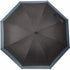 Automatic pongee (190T) umbrella, grey