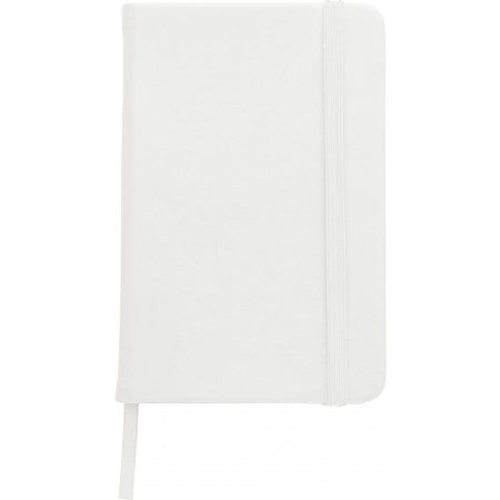 PU notebook (approx. A5), white