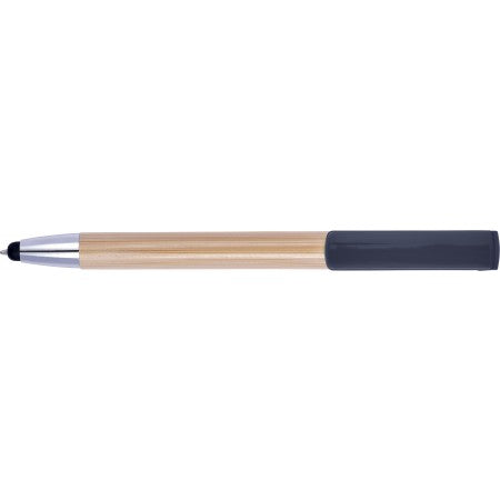 Bamboo ballpen and stylus, black