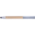Bamboo ballpen and stylus, silver
