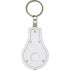 ABS bulb-shaped key holder, white - BRANIO