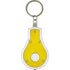 ABS bulb-shaped key holder, yellow - BRANIO